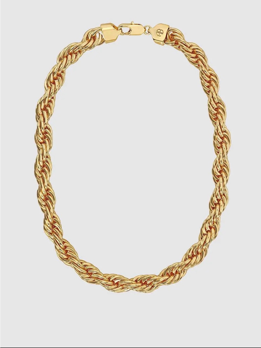 Annie Bing Twist Rope Necklace